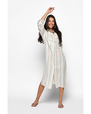 Caroline Tensen Michigan Print Jurk Multi