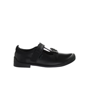 Kickers Bridie Flutter T-Bar kinderschoenen zwart