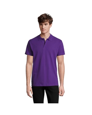 SOLS Heren Lente II Poloshirt (Donkerpaars)