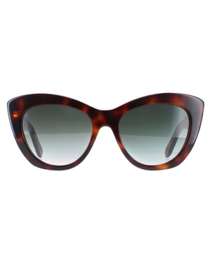 Salvatore Ferragamo SF1022S 214 tortoise grijs gradiÃ«nt zonnebril