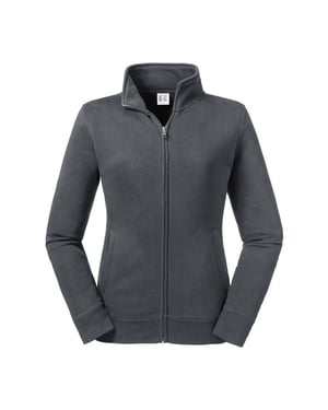 Russell Dames/dames Authentieke Sweat Jacket (Konvooi Grijs)
