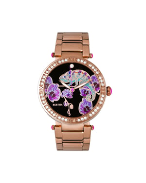 Bertha Camilla Parelmoer armbandhorloge