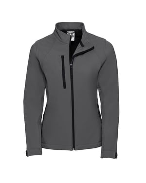 Russell Dames/dames Soft Shell-jas (Titanium Massief)