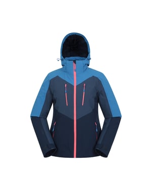 Mountain Warehouse Dames/Dames Valais Waterdichte Ski-jas (Marine)