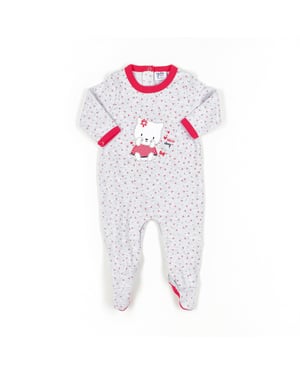 Romper met lange mouwen en ronde hals 18260361 baby