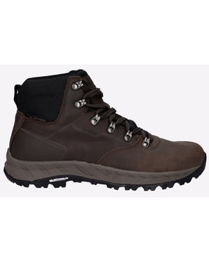 Hi-Tec Altitude VII WP Leer/Polyester Heren Chocolade Wandelschoenen