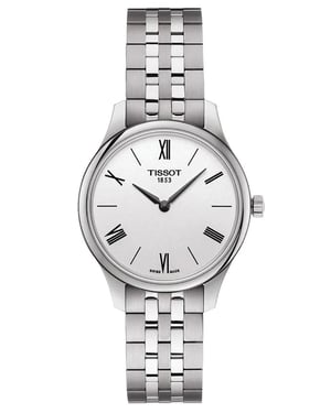 Tissot 5.5 Lady Dames Horloge Zilverkleurig T0632091103800