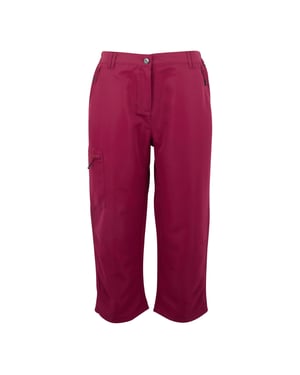 Regatta Dames/Dames Chaska III Walking Capri Cropped Broek (Beaujolais)