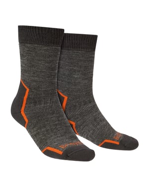 Bridgedale - Heren Zware Merino Wol Sokken - Anthraciet