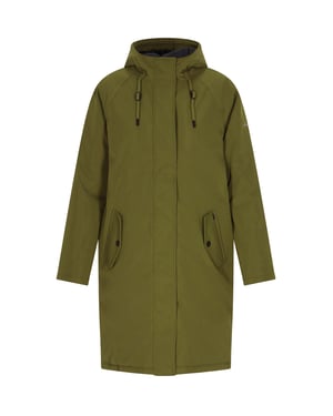 Dreimaster Winter parka Dames olijf