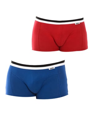 Pack-2 Boxers Unno Basic ademende stof D05H2 heren
