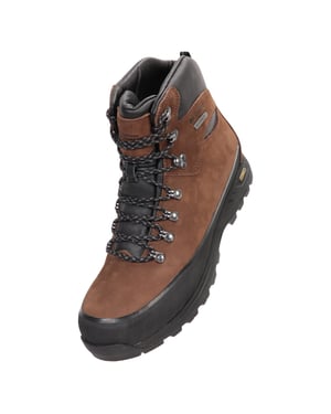 Mountain Warehouse Heren Quest Nubuck IsoGrip wandelschoenen (Bruin)