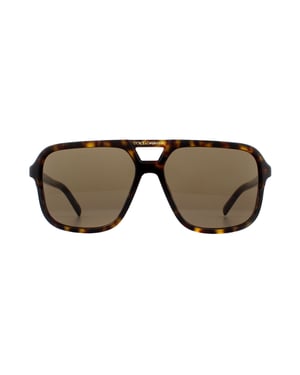 Dolce & Gabbana Zonnebril DG4354 502/73 Havana Bruin Verloop