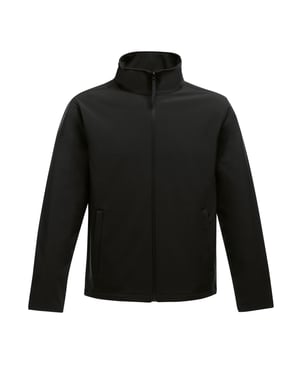 Regatta Heren Ablaze Afdrukbaar Softshell-jasje (Zwart/Zwart)