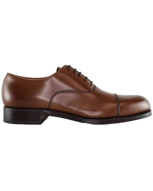 Hackett Plain Top Heren Bruine Schoenen