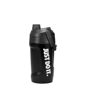 Nike Brandstof waterfles (Zwart/Anthraciet/Wit)