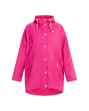 Schmuddelwedda Grote maat regenjas bridgeport Dames ROZE-280