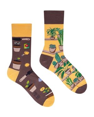 SPOX SOX - Heren & Dames Mismatched Novelty Kousen voor Tuinieren - Tuinsokken - Tuinieren