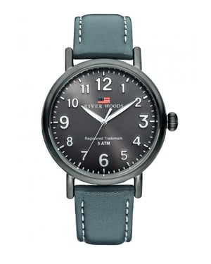 River Woods Sacramento herenhorloge Grijs RW420005