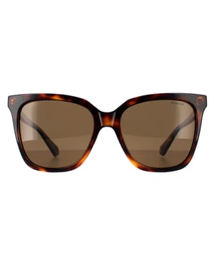 Polaroid PLD 4155/S/X 086 SP havana brons gepolariseerde zonnebril