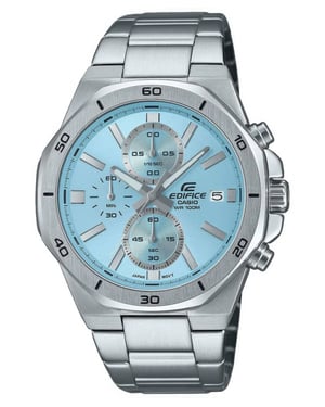 Casio Edifice Heren Zilveren Horloge EFV-640D-2BVUEF