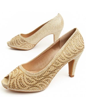 Montevita Heel Shoe Unne74 In Goud