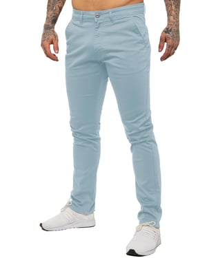 Enzo Heren Slim Fit Stretch Chino