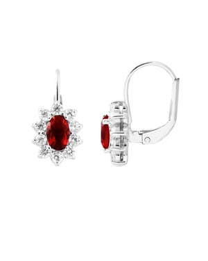 Ruby mouwen zilver 925 - Kate