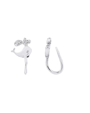 Zilver 925 Whale Oor Clips - Reverie