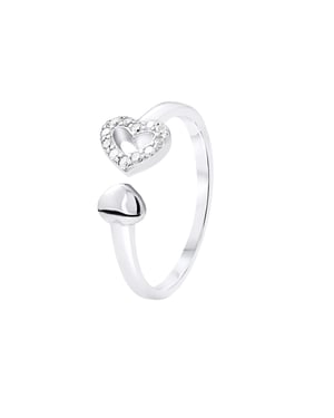 Hartring Animable Zirkoniumoxiden Zilver 925 - Darling