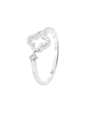 Trefle zirkoniumoxiden zilver 925 zirkoniumoxiden - kans