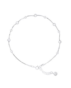 925 zilveren enkelketting