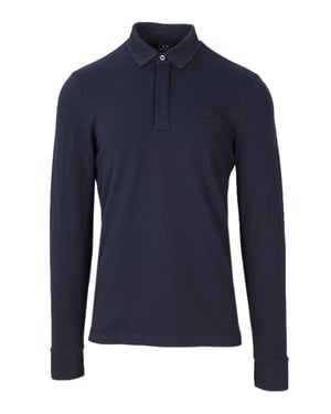 Armani Exchange Heren Polo In Blauw