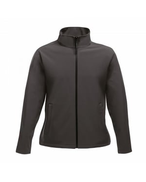 Regatta Dames/Dames Ablaze bedrukbare Soft Shell jas (Afdichting Grijs/Zwart)