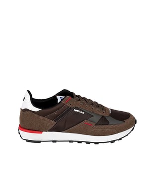 Gas Sneakers Wonder MIX Mannen bruin