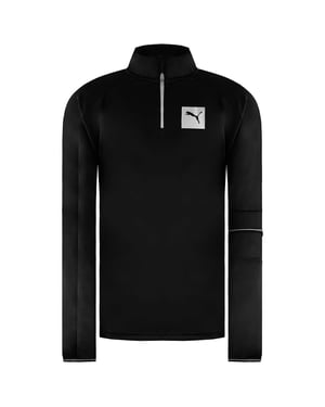Puma Tech Heren Zwarte Sweater