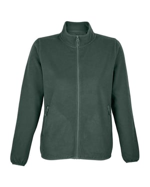SOLS Dames/Dames Factor Microfleece Recycled Fleece Jacket (Bosgroen)