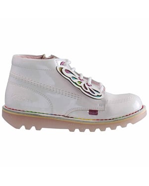 Kickers Hi Classic Kinder Laarzen Wit