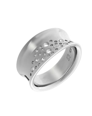Orphelia Dames 925 Sterling Zilveren Ring - Zilver zr-7369