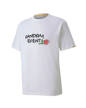Puma x Randomevent Wit T-shirt - Heren