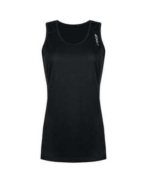 2XU BSR Active Singlet Dames Zwart Top