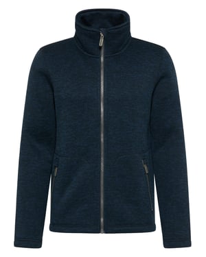 ICEBOUND Gebreide fleece jas Heren marine gem