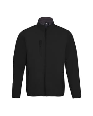 SOLS Heren Radian Soft Shell Jacket (Zwart)