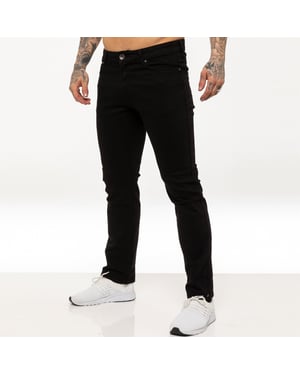 Kruze Heren Rechte Benen Stretch Jeans