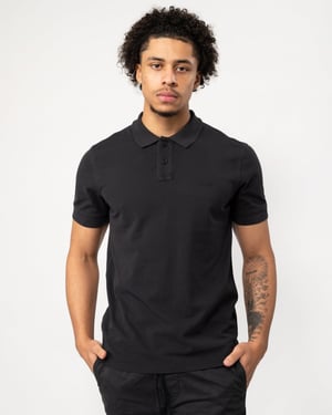 BOSS Orange Prime Heren Katoen-Piqué Polo Shirt met Logo Print NOS