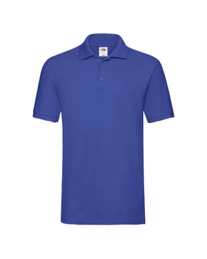 Fruit of the Loom Heren Premium Piqué Poloshirt (Koningsblauw)