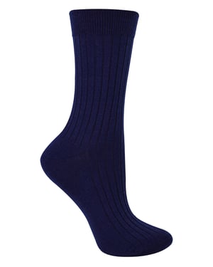 Steven - Dames 1 Paar Originele Merino Wollen Sokken - Outdoor Boot Sokken - Marineblauw