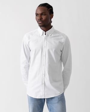 BOSS Orange Rickert Heren Langsleeve Shirt