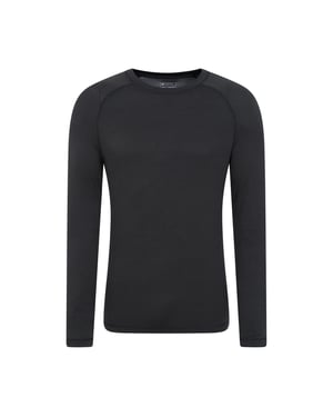 Mountain Warehouse Thermische Top Heren Keep The Heat (Zwart)