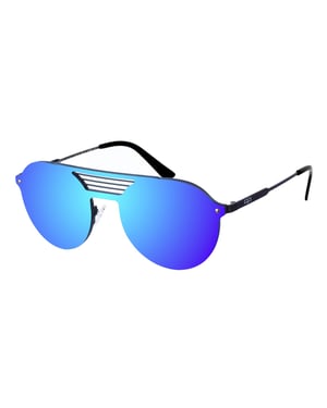 Unisex NIEUW LOURENZO Ovaal Nylon Zonnebril